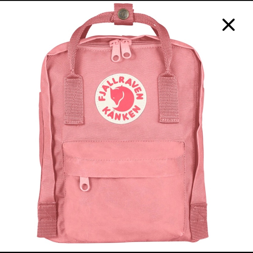 fjallraven mini kanken backpack - pink